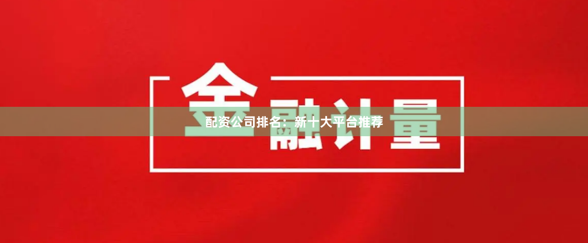 配资公司排名：新十大平台推荐